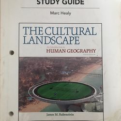 The Cultural Landscape Study Guida