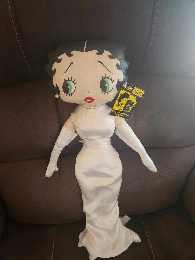 Kellytoy Betty Boop Ballroom Dress Stuffed Animal With Tags 