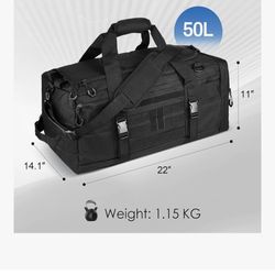50L Large Duffle Bag