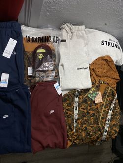 Essentials, A Bathing Ape, Alo Yoga Sweats & Hoodie – Great Prices sweats Nike M XS all new lmk best