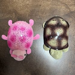 Twilight plush turtle light