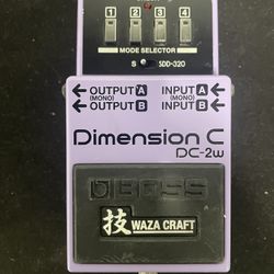 Boss DC-2W Dimension C Chorus - Purple