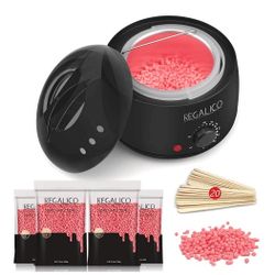 Regalico Wax Warmer with 4 Bags Hard Wax Beans