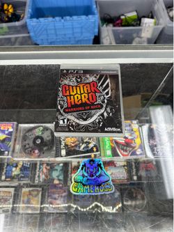 Guitar Hero Warriors Of Rock PS3 $50 Gamehogs 11am-7pm