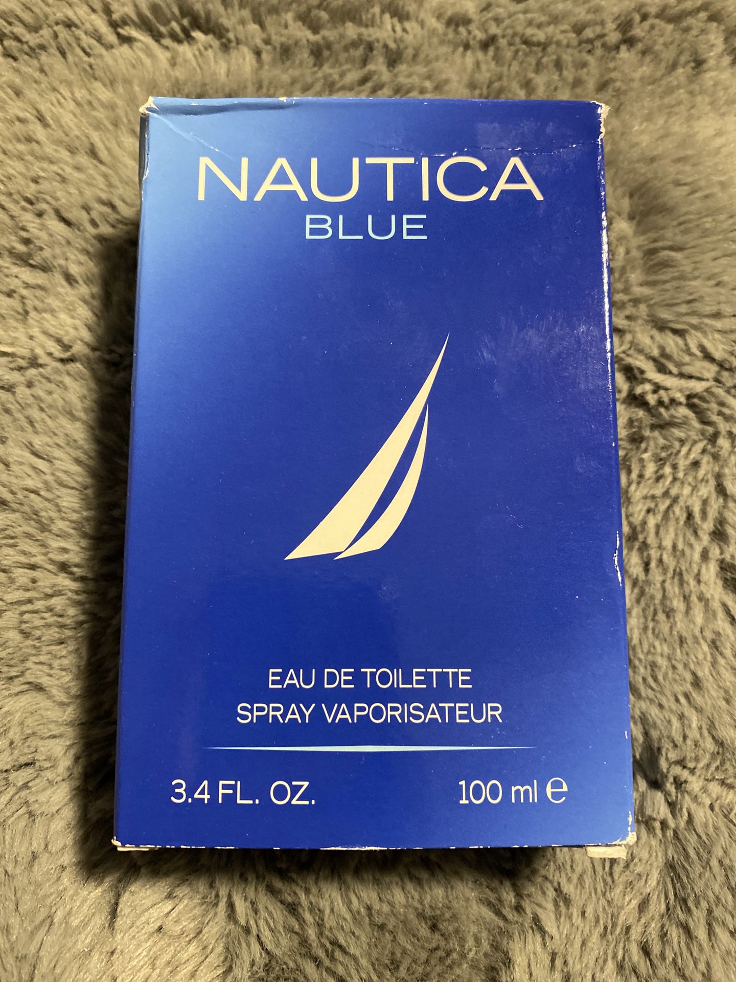 Brand New Mens Dented Box Nautica Blue Cologne 3.4 Oz 100 Ml