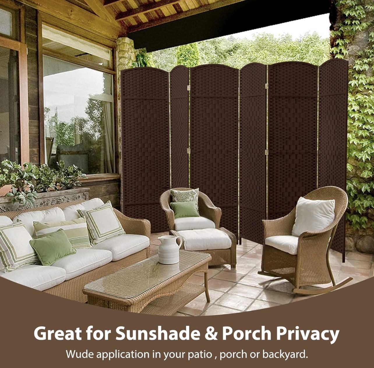 Indoor Privacy Panel Screen (2 Available)