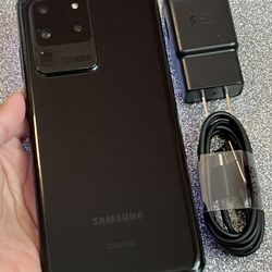 Samsung Galaxy S20 Ultra 5G (256gb) Black UNLOCKED 