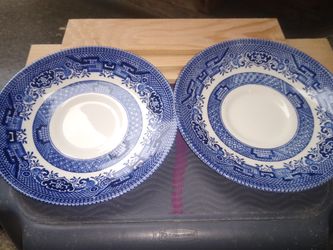 Churchill Blue Willow fine China
