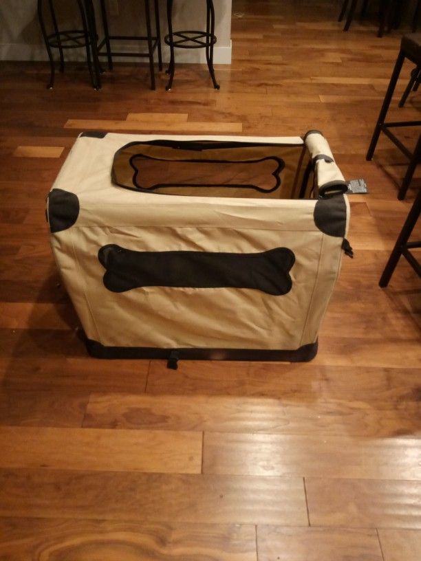 Dog Kennel Portable Large Folding Canvas