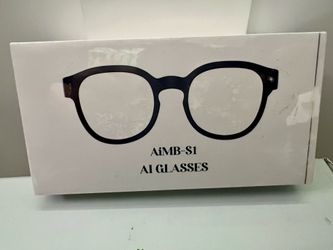 BRAND NEW IN BOX AiMB AiMB-S1 AI Smart Glasses w/ Touch Control, Bluetooth Connectivity