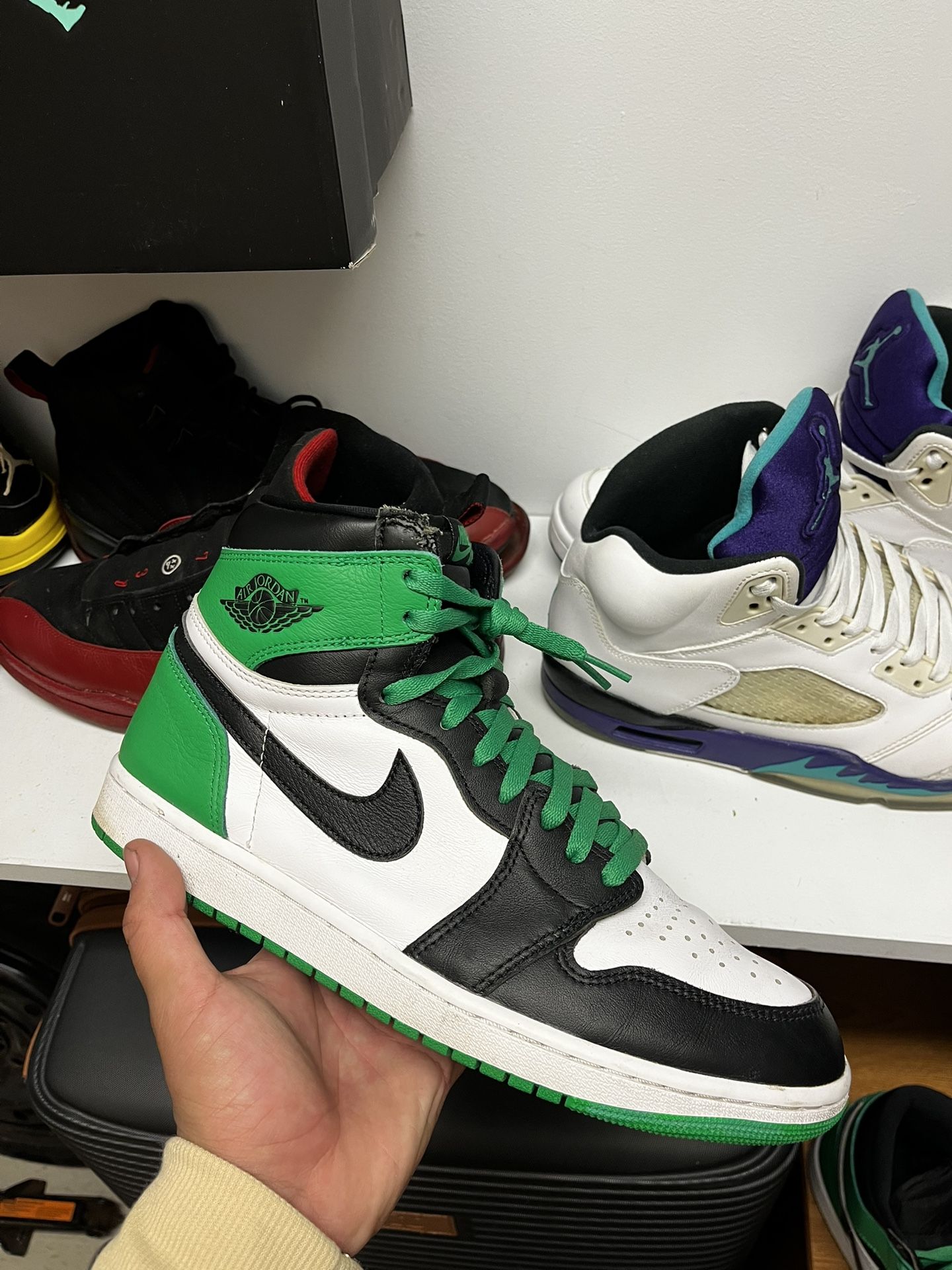 Retro 1 Lucky Green