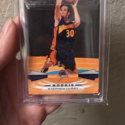 Stephen Curry Rookie Card Panini NBA Golden State Warriors RC 