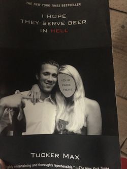 Two copies of the book "I hope they serve beer in hell" & the movie based on the book in DVD