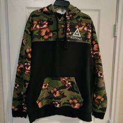 asphalt yacht club floral hoodie L