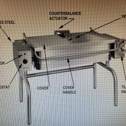 
Groen FPC-4 40 Gallon Electric Commercial Skillet / Braising Pan
240 volts 3ph
Tested with Live Video / Live Pictures Excellent conditions !!
