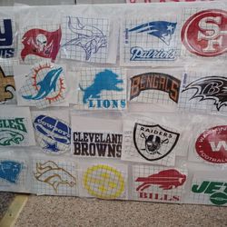Nfl Custom DECALS *PRICE IS FIRM*