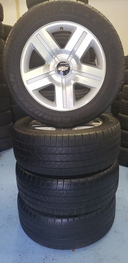 4 rines 20 con llantas para Chevrolet