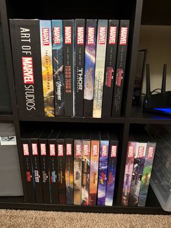 40 The Art of Marvel Studios Books & 8 Extras Books - Selling All Together
