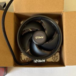 AMD Wraith Stealth CPU Cooler (Stock Fan) & Ryzen 5 5600X Box