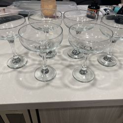 Set Of 6 Cocktail Glasses
