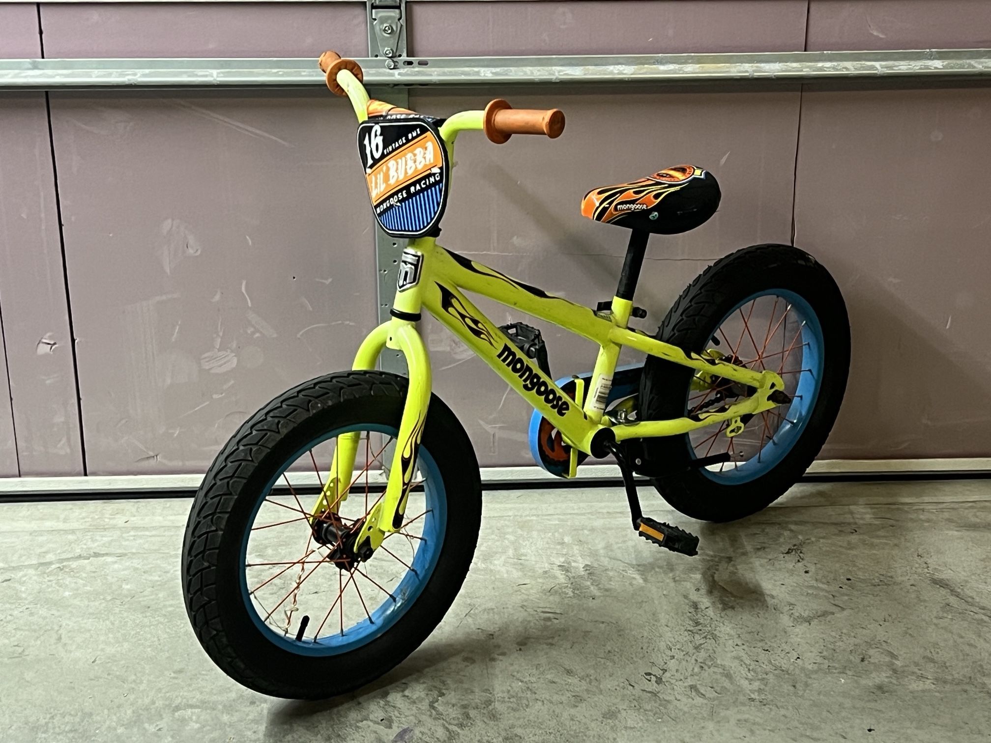 16 Inch Kids Bike With Fat Tires 