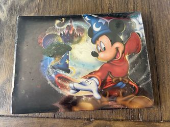 Walt Disney World Mickey Four Parks One World Large Photo Album Scrapbook SEALED