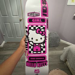 Hello kitty x Sanrio girl skate deck