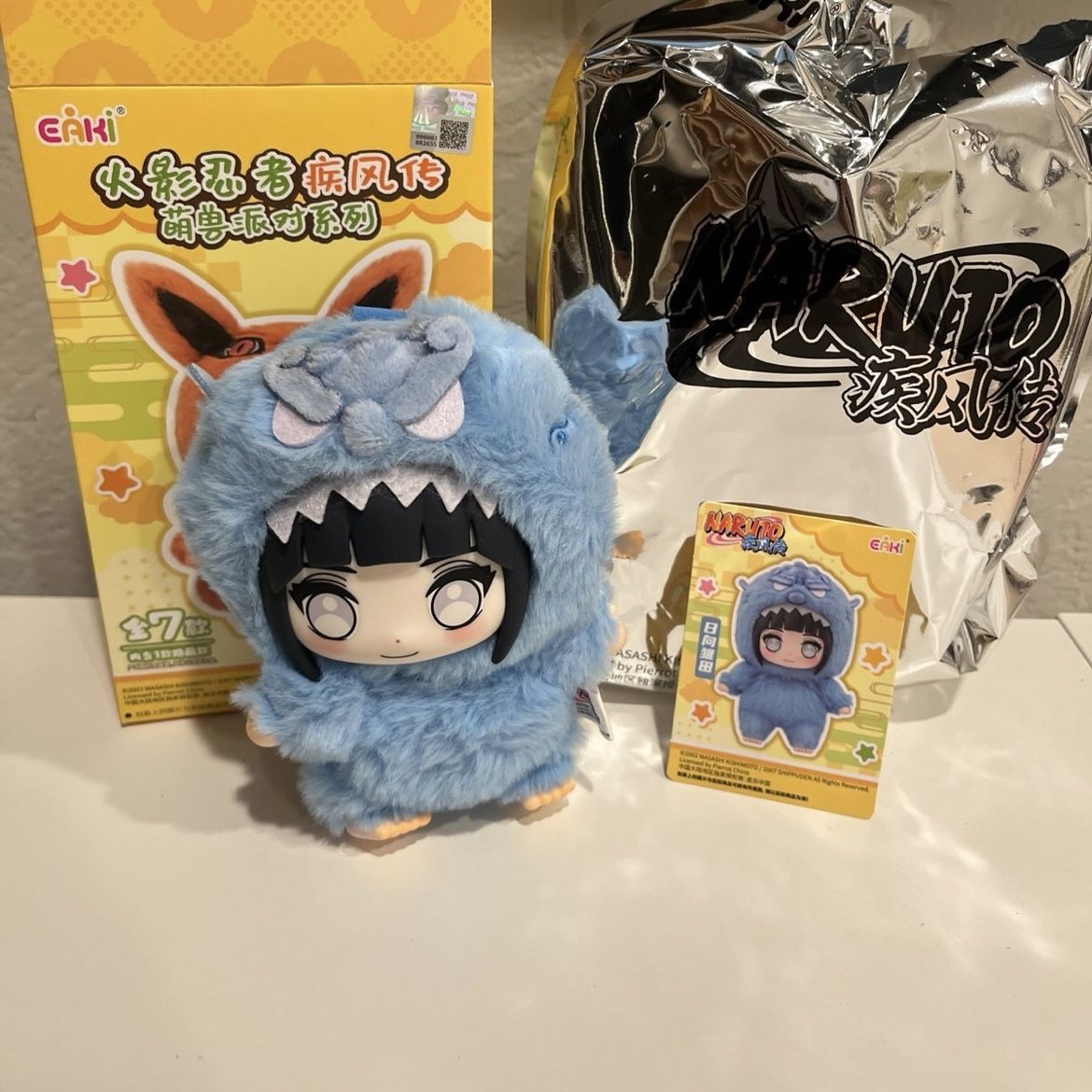 EAKI TOP TOY Naruto Beast Party Plush blind box (Hinata)