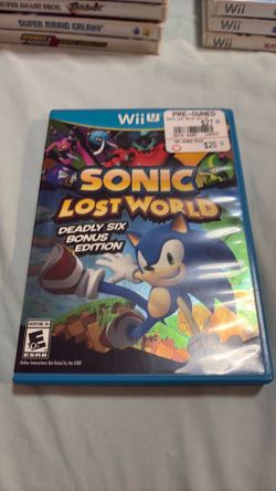Sonic Lost World, complete (Wii U)
