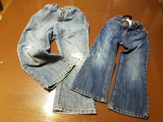 Sz5 little girl jeans