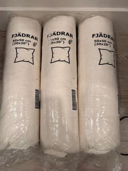 3 IKEA PILLOWS