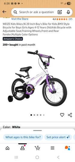 16" bicycle