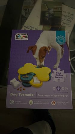 Outward Hidden tornado dog bowl