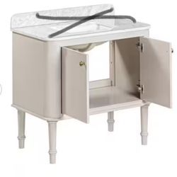 NO TOP BATHROOM VANITY WITH LEGS OR FLOATING NO TOP (top It Needs To Replace)