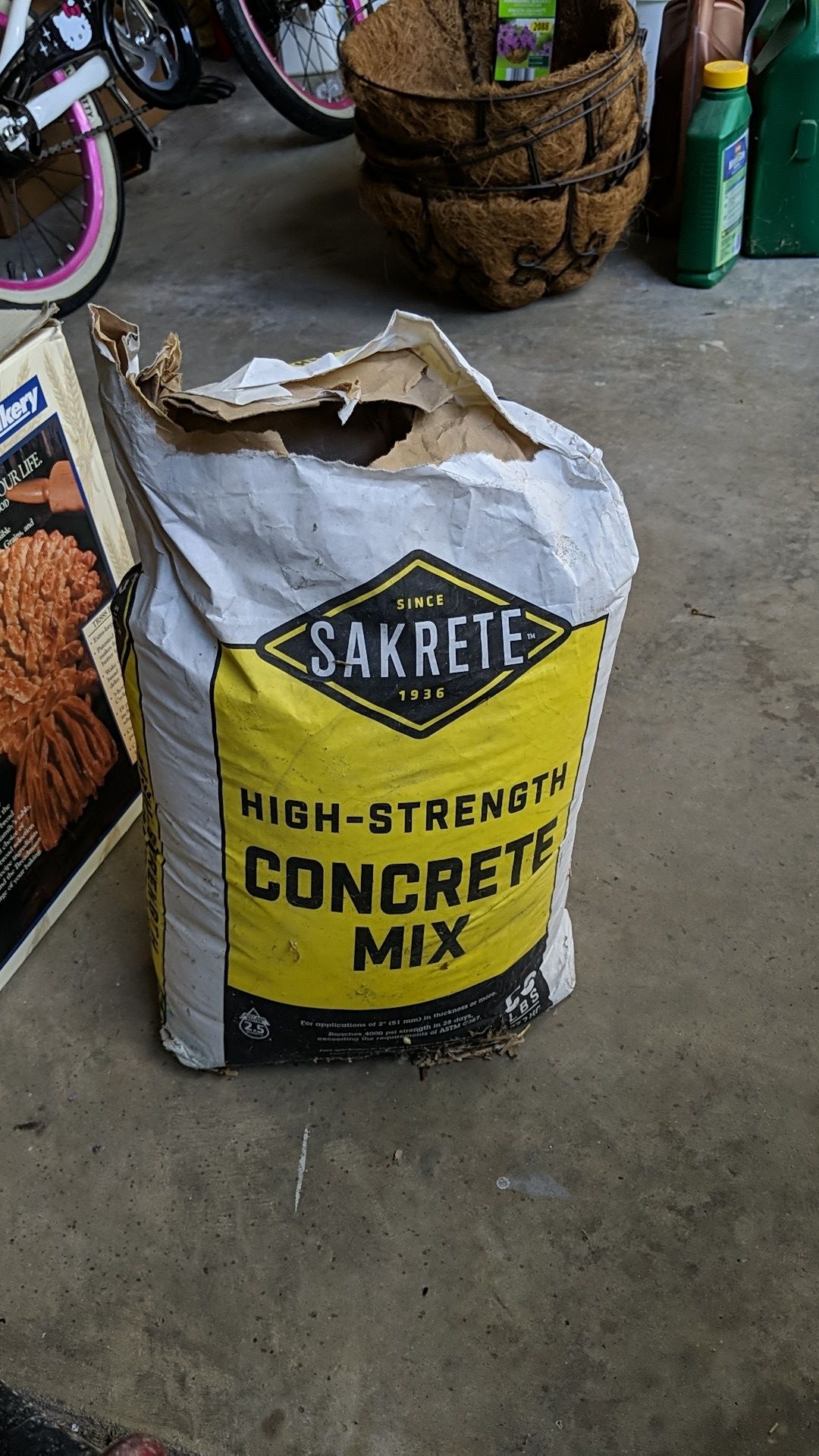 Sakrete concrete mix