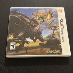 Nintendo 3DS Monster Hunter 4 Ultimate Case Only