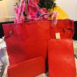 Lady In Red ! Never Full Bag Ser For Her 