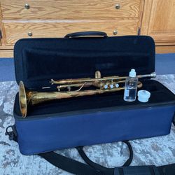 Elkhart Brass Trumpet With Case
