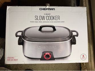 Chefman 6-Quart Slow Cooker