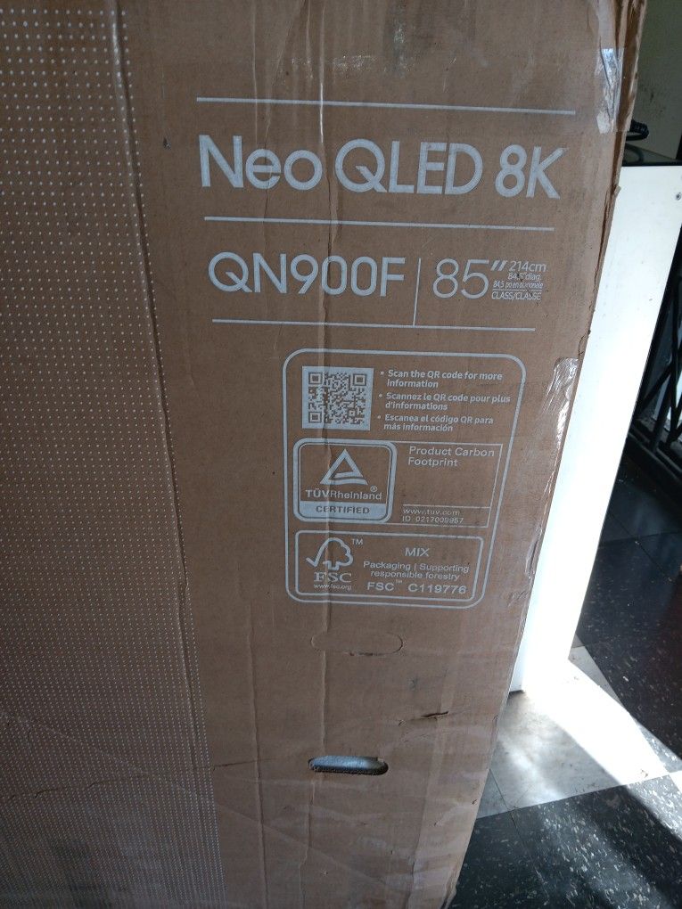 SAMSUNG 85"INCH NEO QLED 8K Q900F
