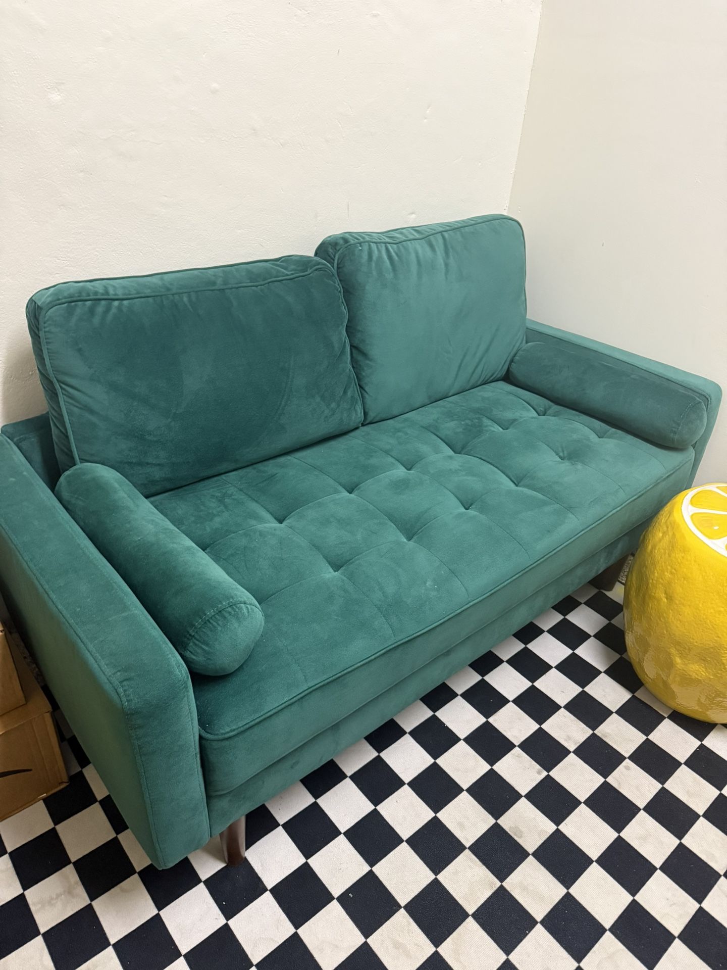 Velvet Couch