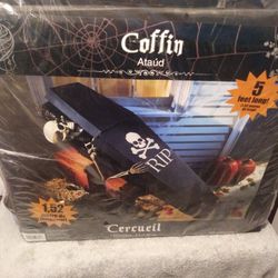 Halloween Coffin Prop