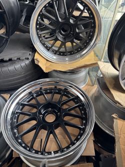 20” SSR MS1 Porsche wheels rims pair BBs
