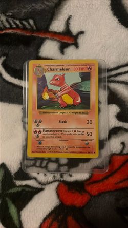 Charmeleon Shadowless Base Set Pokémon Card 24/102