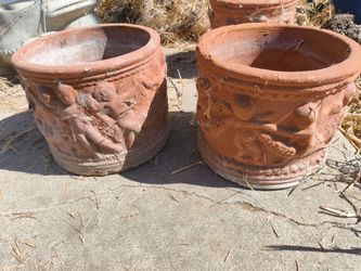 Small Vintage Terracotta Pots