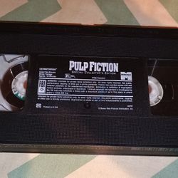 VHS Pulp Fiction No Box For The VHS