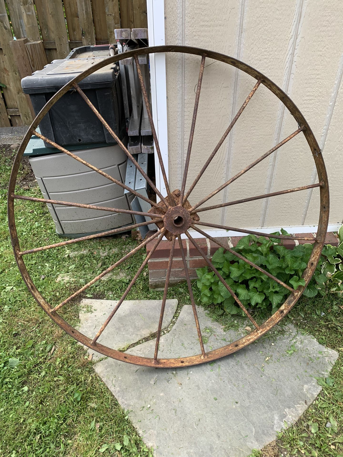 Antique Wagon Wheel
