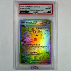 Pikachu Ex #238 - Pokemon Graded