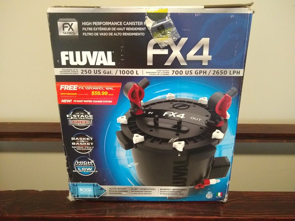 Fluval FX4 aquarium filter