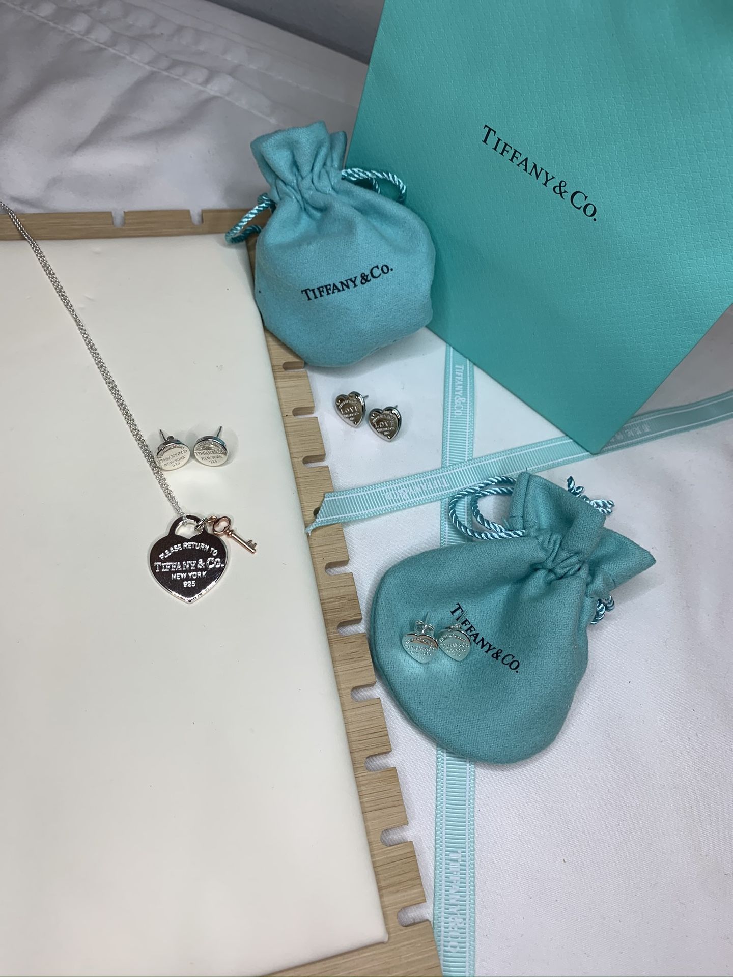 Tiffany and Co Necklace and Earrings